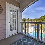Myrtle Beach Condo Golf Course And Pool View!
