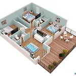 Beautiful Beach House W/Ocean View! Ocean Lakes Sc