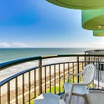 Beachfront Condo With Private Balcony At Meridian Plaza