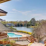 Beautiful Lakefront Condo Short Walk To Beach!