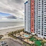 Sunny Beachfront Getaway With Balcony And Shared Pools