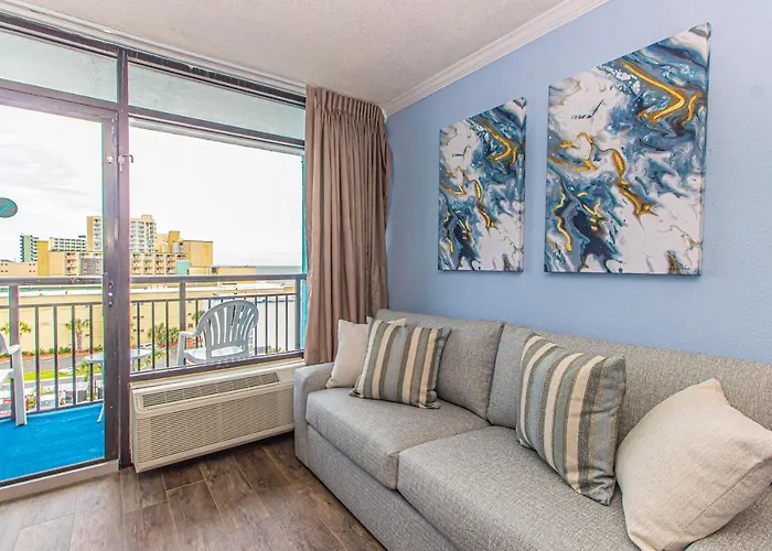 Oceanview King Suite - Fully Updated! - Landmark Resort 715 - Great Views! Sleeps 4