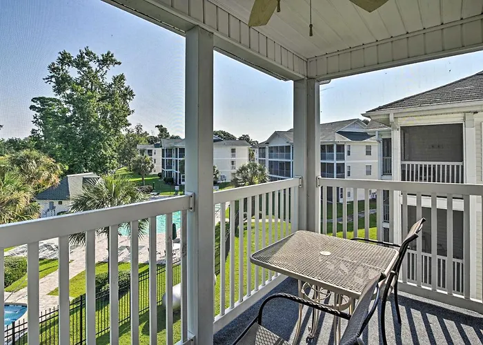Myrtle Beach Condo With Pool Minutes To Ocean!
