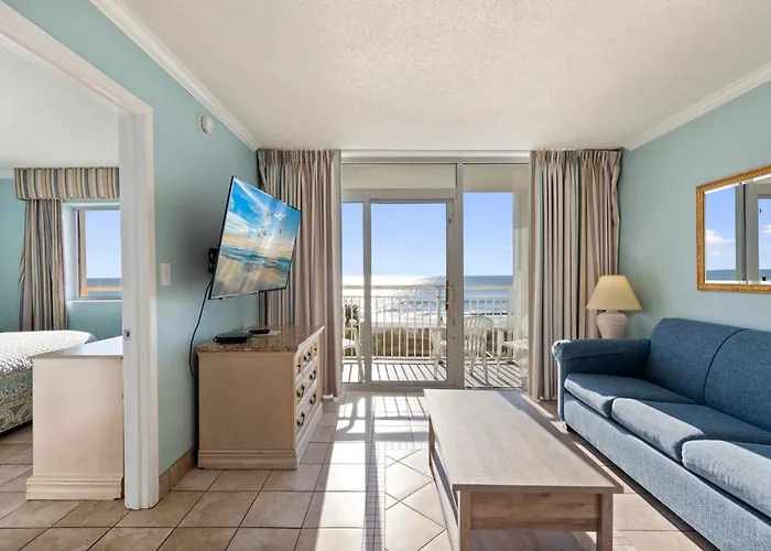 Hosteeva Beachfront Condo With Private Balcony