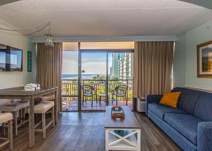 Oversized Ocean View Queen Suite With Beautiful Fireplace And Accents - Sleeps 4 Guests!