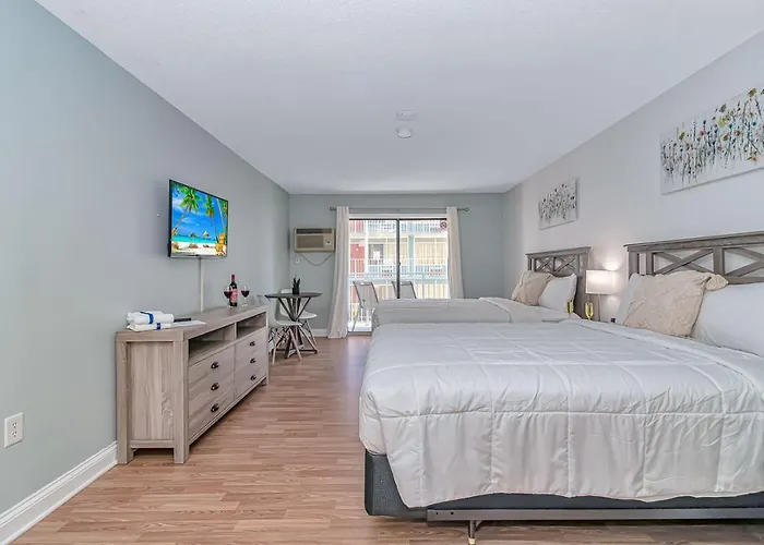 Renovated And Modern! Beautifully Updated Queen Suite! Sea Mist Resort 50410 Perfect For 2-4 Guests!