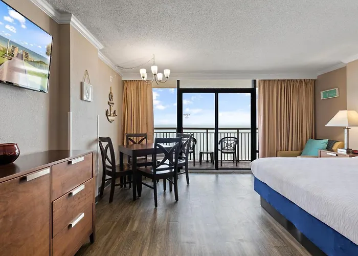 Beachfront 10Th-Floor Studio Caravelle Resort