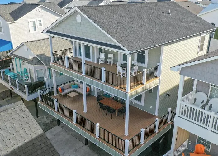 Beautiful Beach House W/Ocean View! Ocean Lakes Sc