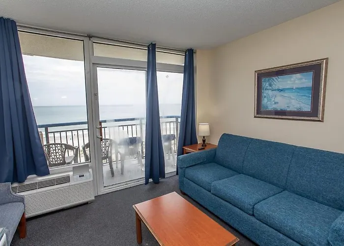 Direct Ocean Front 1 Bedroom 2 Bathrooms Boardwalk Resort Unit 539 Sleeps 8