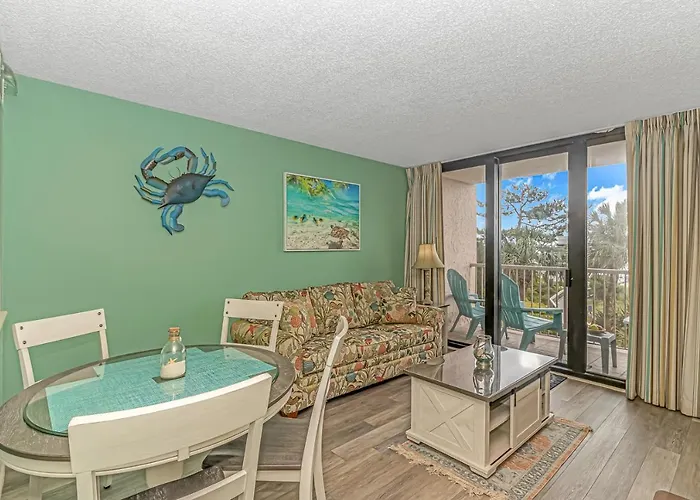 Beach Colony Resort Unit 208, Beautiful Oceanfront Condo, 1 Bedroom, 1 Bath Perfect For 6