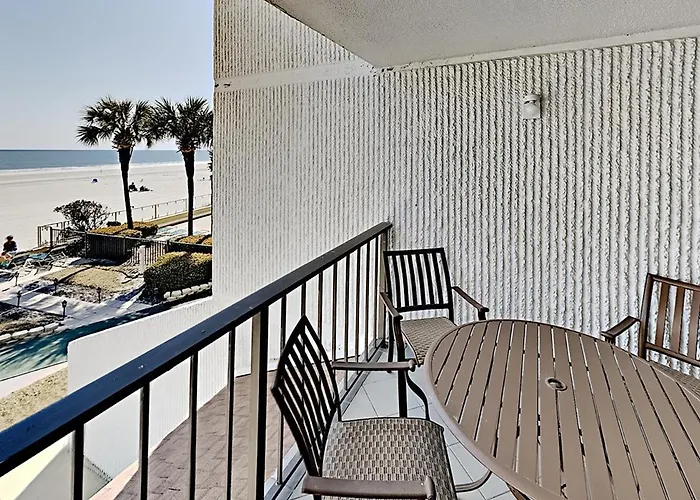 Dream Vacation: Oceanfront Condo Tennis Courts