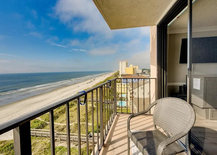 Eighth-Floor Condo On North Myrtle Beach With Pool!