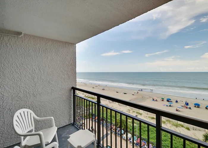 Myrtle Beach Oceanfront Studio With Pools And Views!
