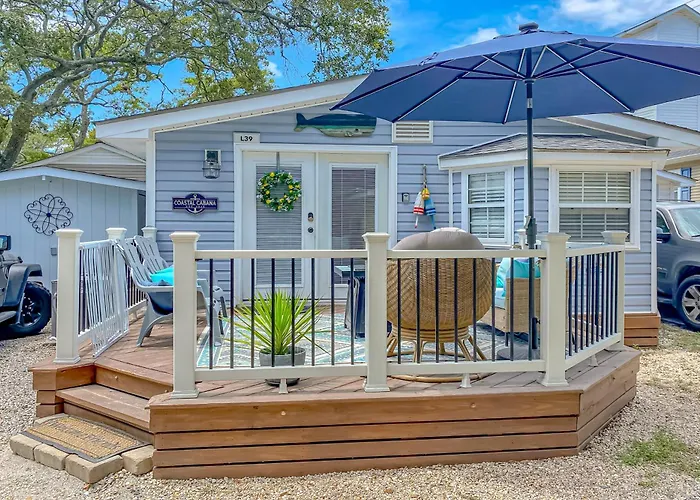Myrtle Beach Coastal Cabana With Resort Amenities!