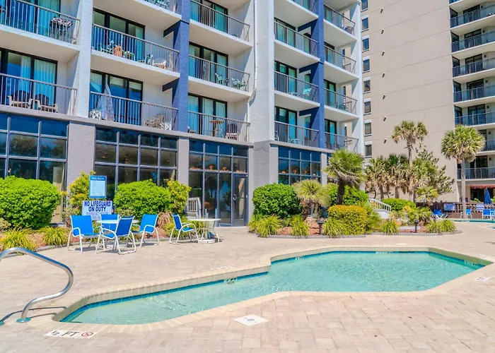 Beach Colony Resort Unit 1405 - Beautiful Oceanfront Condo - 1 Bedroom, 1 Bath - Perfect For 6!