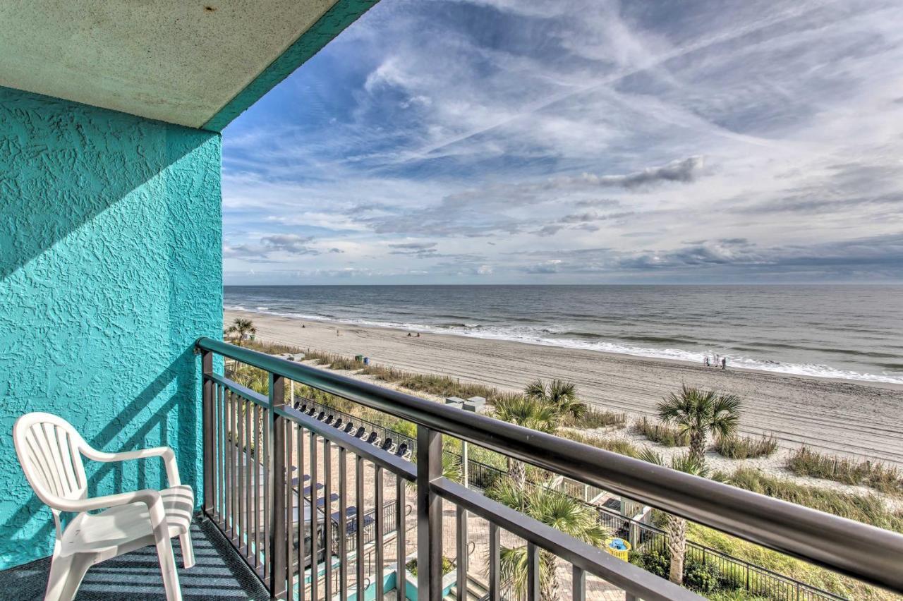 Breezy Landmark With Oceanfront Lanai! * Myrtle Beach