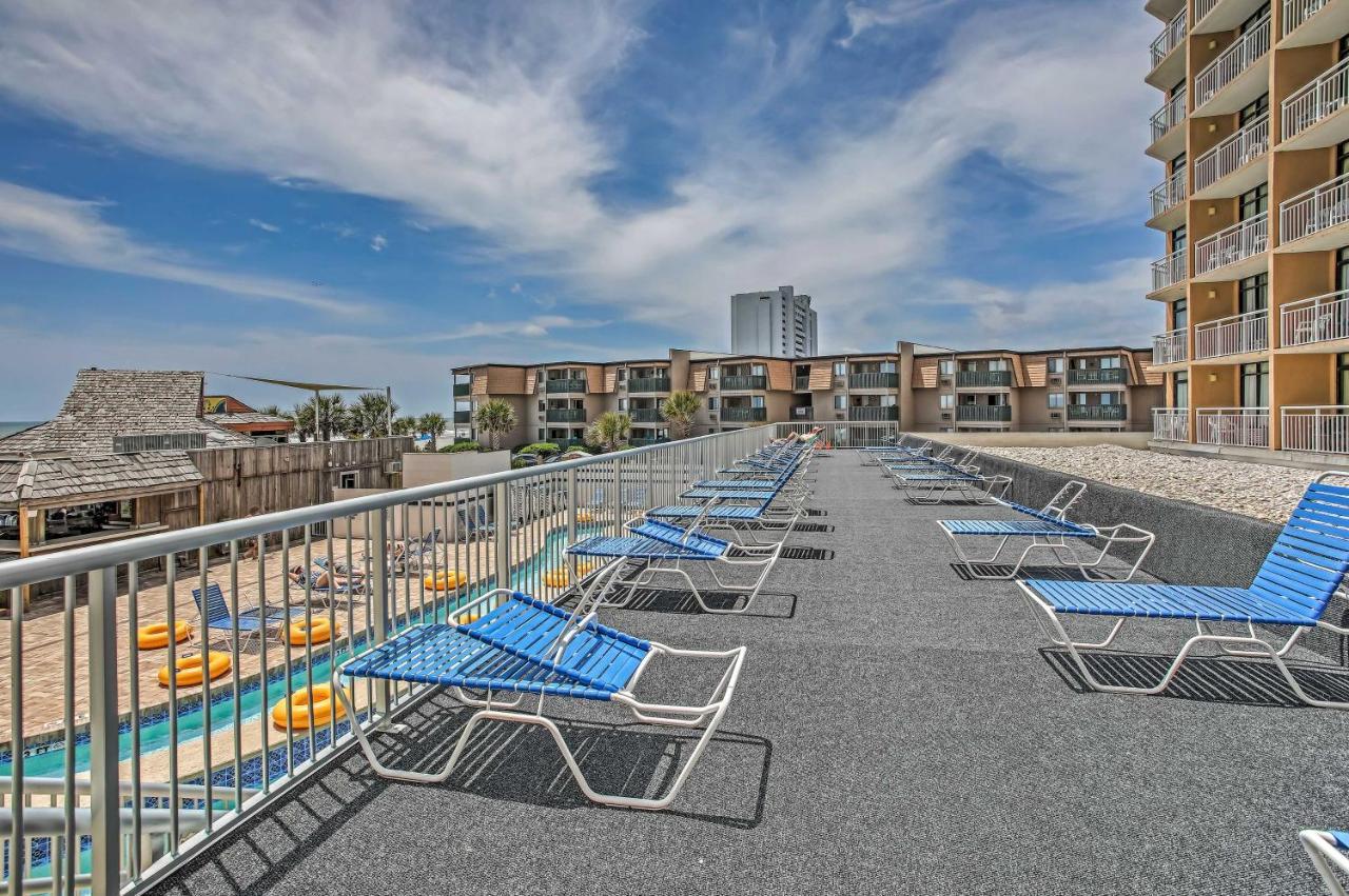 Oceanfront With Balcony In Ocean Annies Apartment *