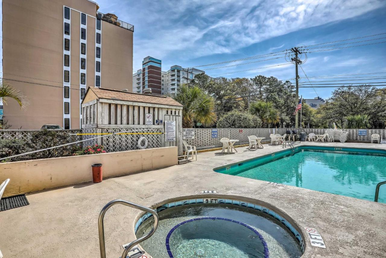Myrtle Condo, 1 Block To Ocean Shore!