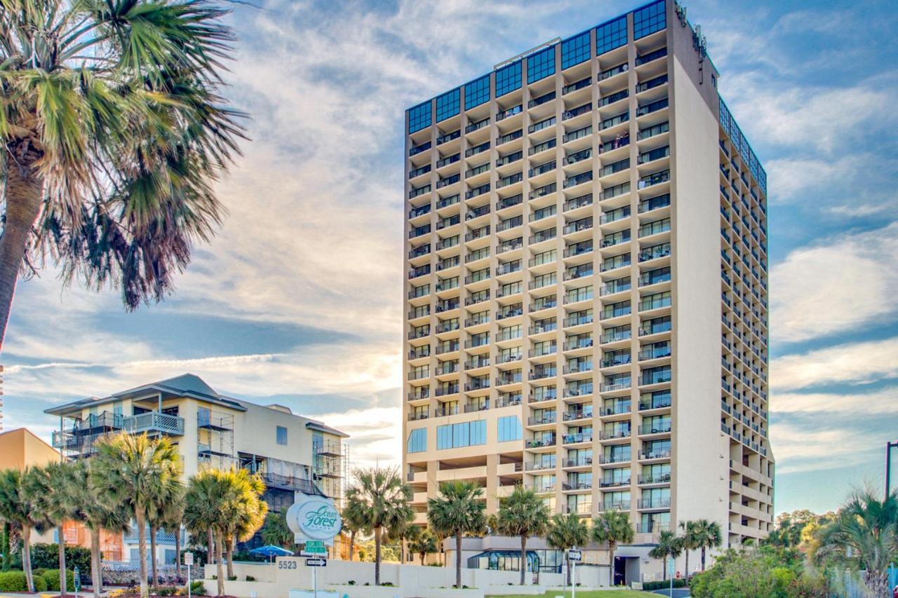 Lively Views From The Balcony At Ocean Forest Plaza Apartment