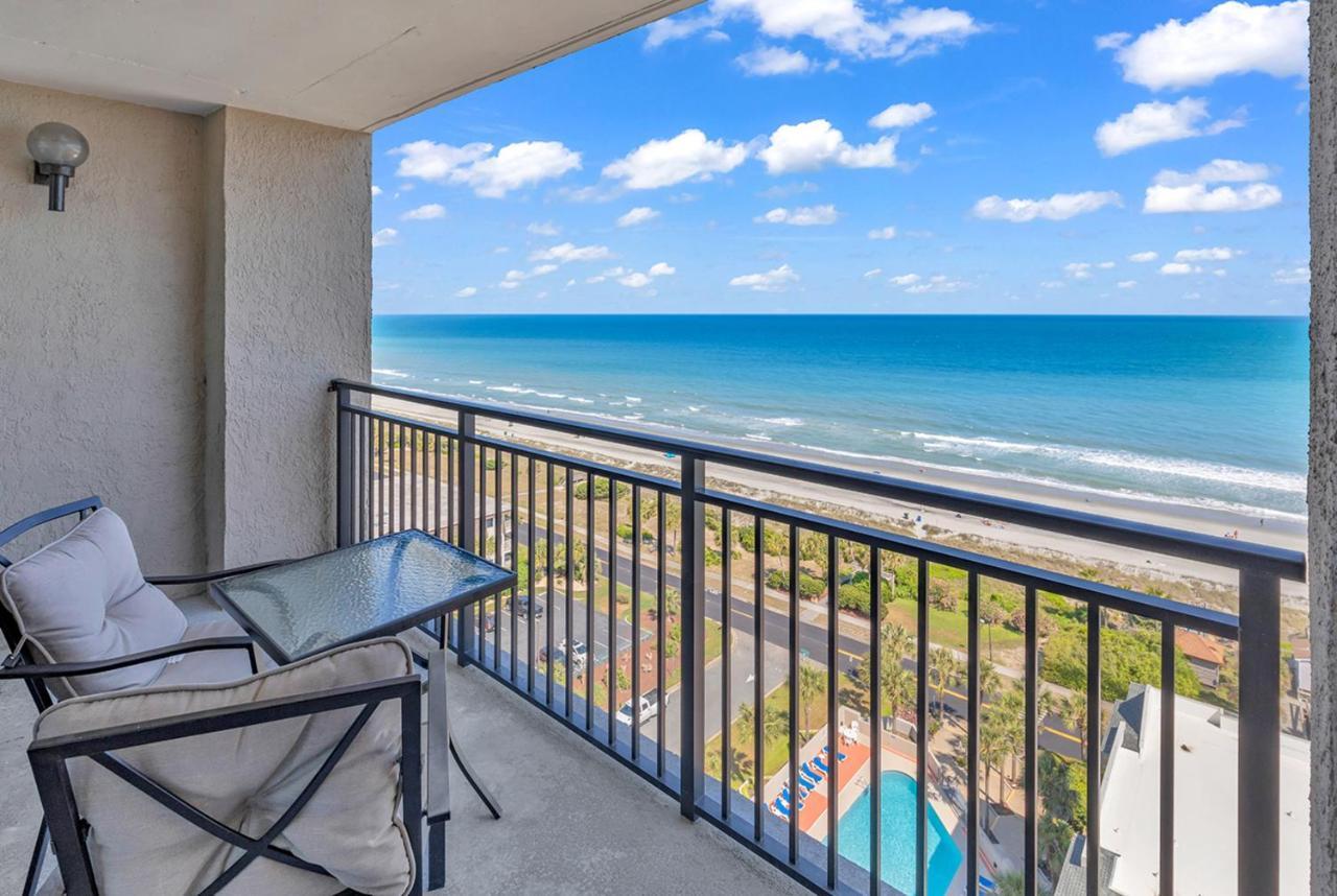 Lively Views From The Balcony At Ocean Forest Plaza Apartment Myrtle Beach