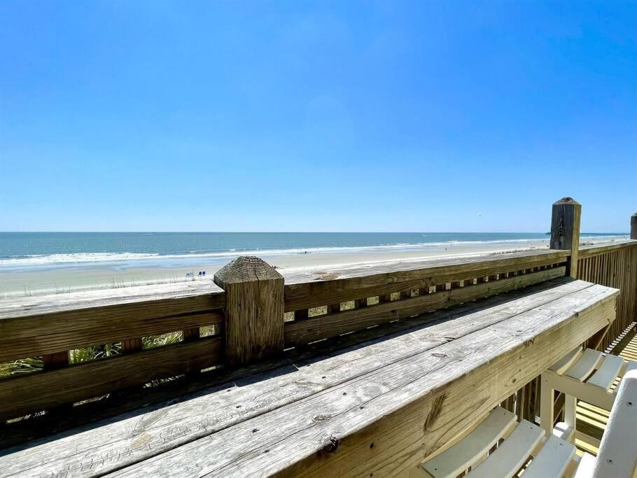 Oceanfront House On The 2 Kings 4br 4ba 3rd Floor Of Triplex Sleep 12 Pgp3 * Myrtle Beach