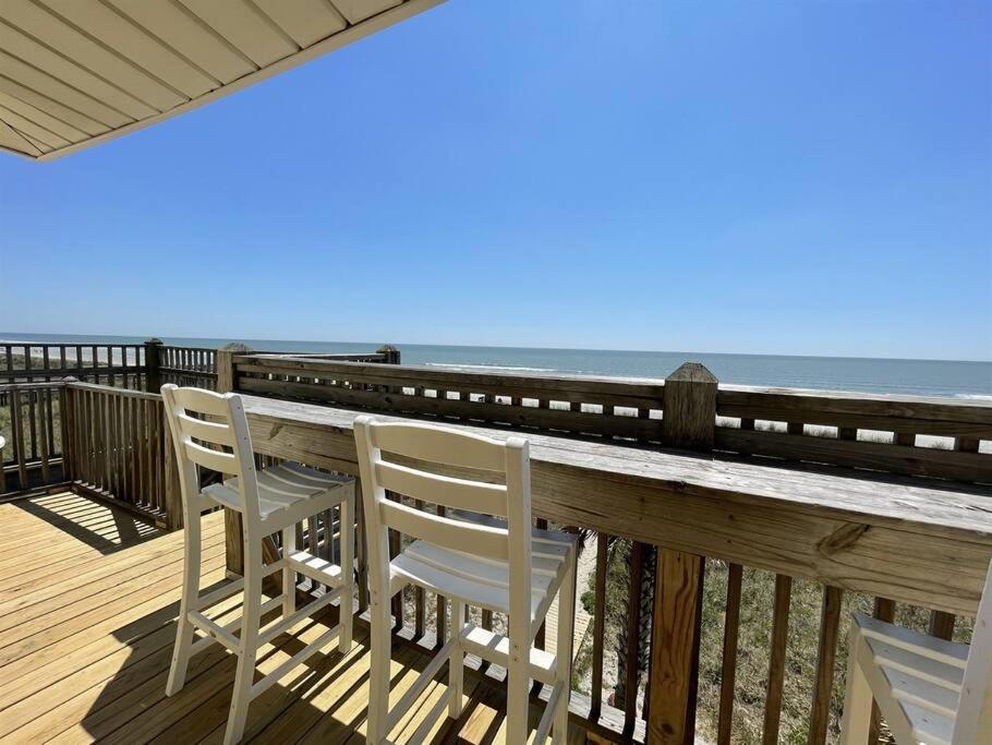 Oceanfront House On The 2 Kings 4br 4ba 3rd Floor Of Triplex Sleep 12 Pgp3 Apartment Myrtle Beach