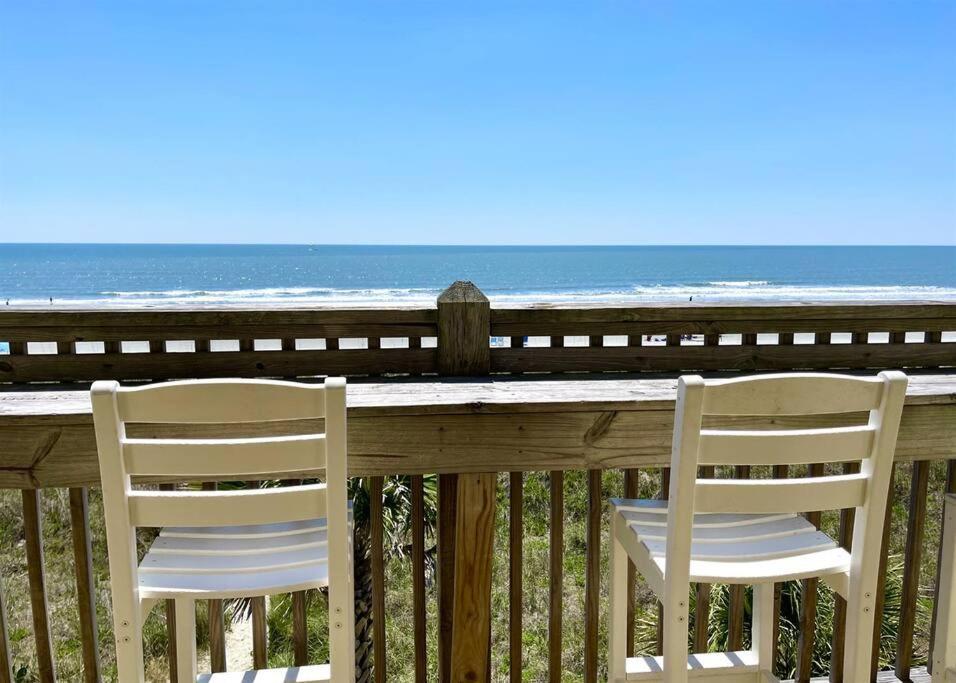 Oceanfront House On The 2 Kings 4br 4ba 3rd Floor Of Triplex Sleep 12 Pgp3 * Myrtle Beach