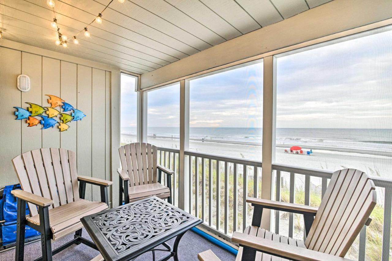 Oceanfront With Furnished Deck And Views! *