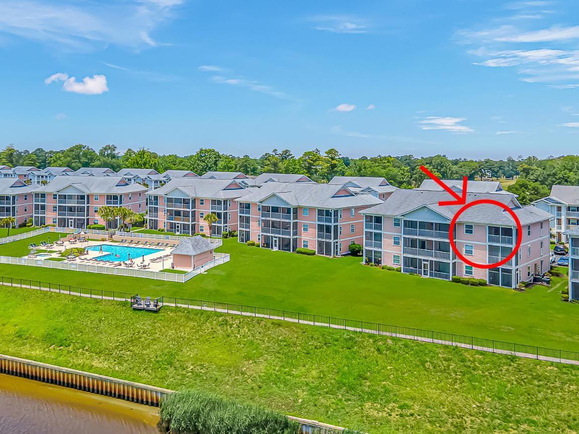 3rd Floor Waterfront Sleeps 6 - 2 Bed 2 Bath Waterway Village 16g Awesome Views *