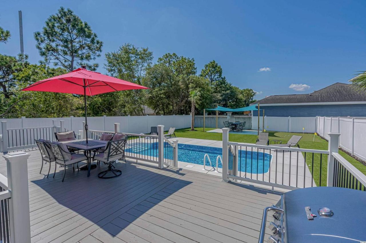 Immaculate With Putting And Private Pool! Pet Friendly 6 Bedroom- 4 Bath Duplex A&b * Myrtle Beach