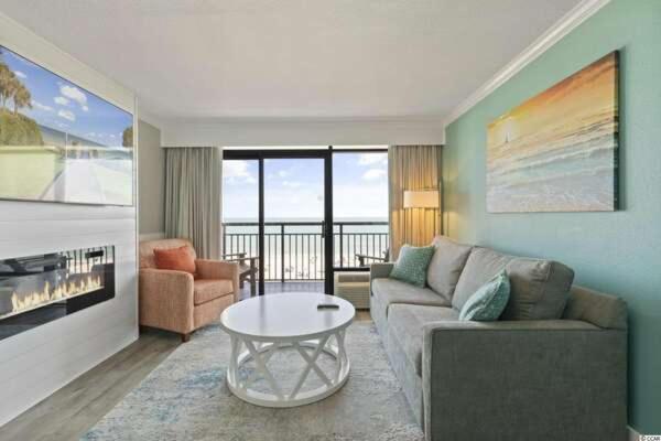 Immaculate Ocean Front With Fireplace! 1br King - Sleeps 6! - Caribbean 427 Holiday home