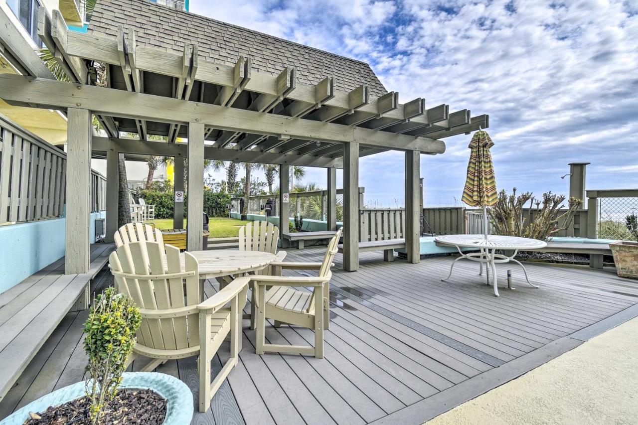 Apartment Beachfront North Myrtle With Pool Access *