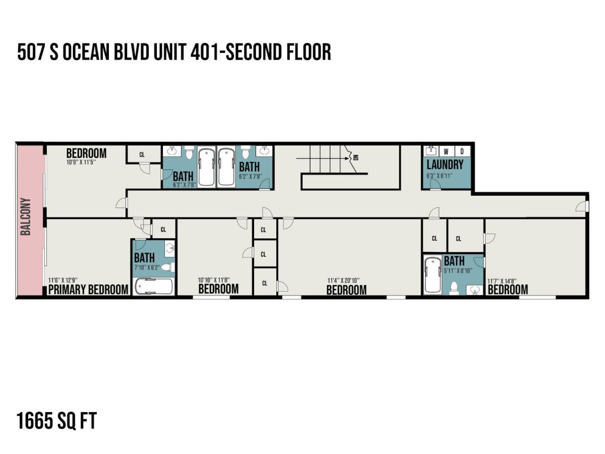 Spacious Penthouse Ocean Front 7 Bedroom - Ambassador Unit 401 Holiday home