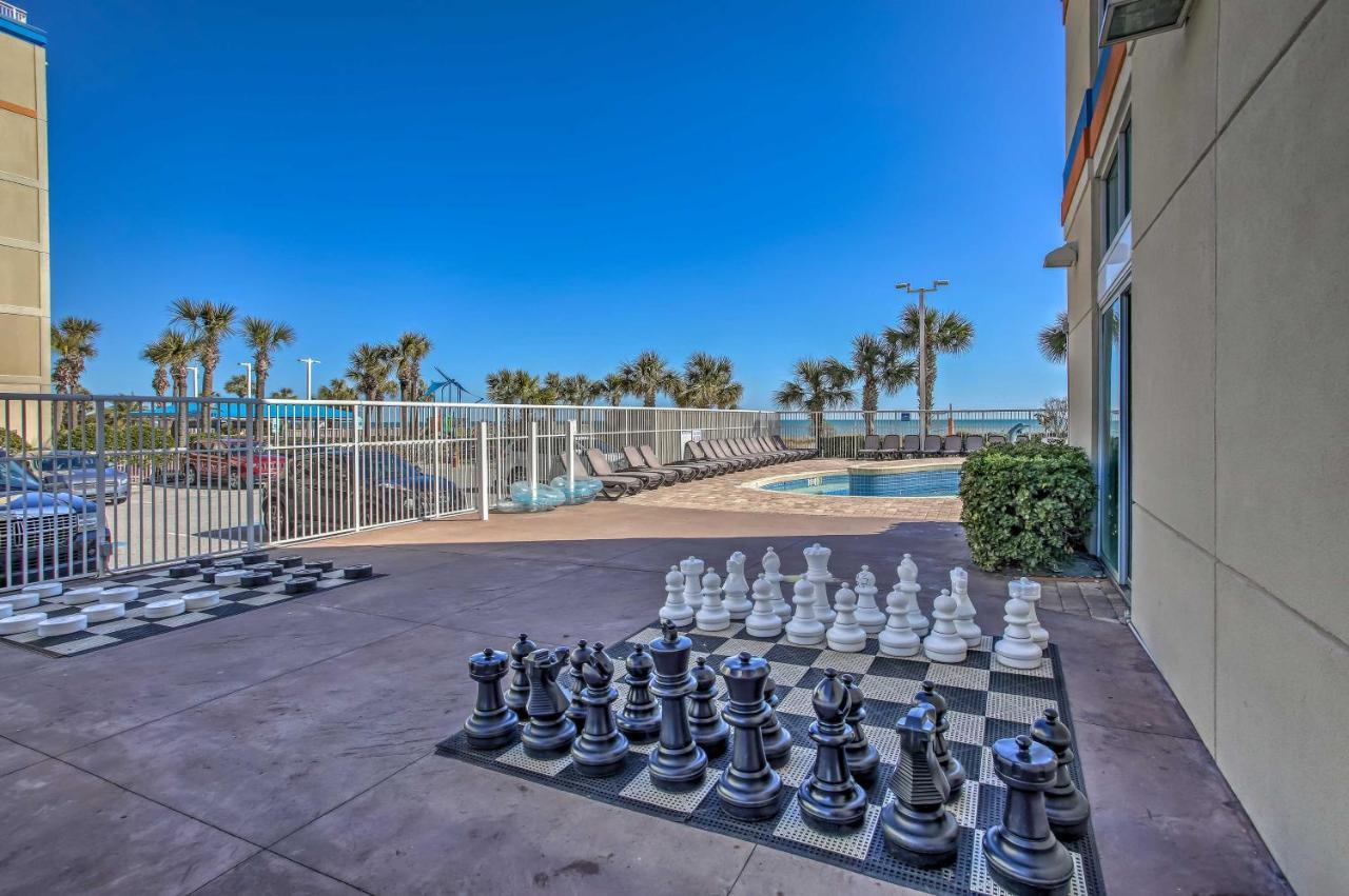 Oceanfront Myrtle Vacation With Pool! Apartment