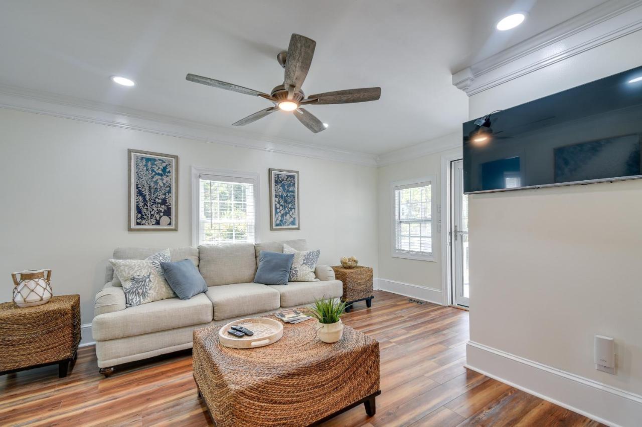 Coastal-chic Near Myrtle Beach, Walk To Ocean
