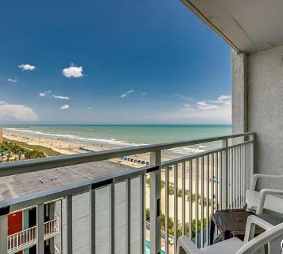 Ocean View Double Queen Suite! Perfect For 4 Guests! Sea Mist 50910 Holiday home