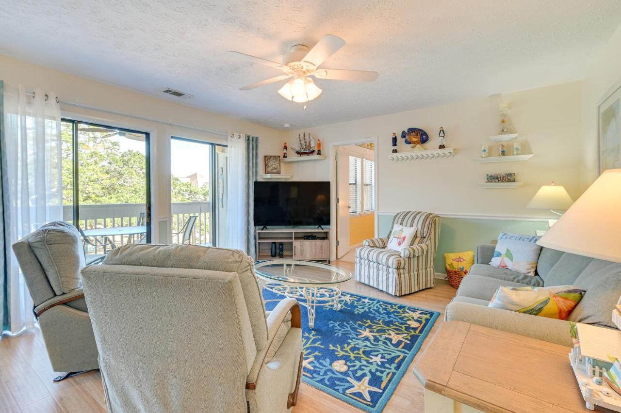 Surfside With Balcony Walk To Beach!