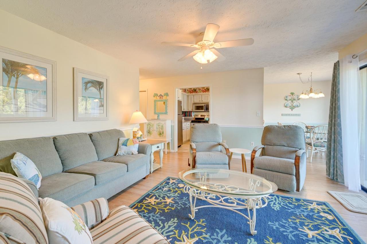 Surfside With Balcony Walk To Beach! *