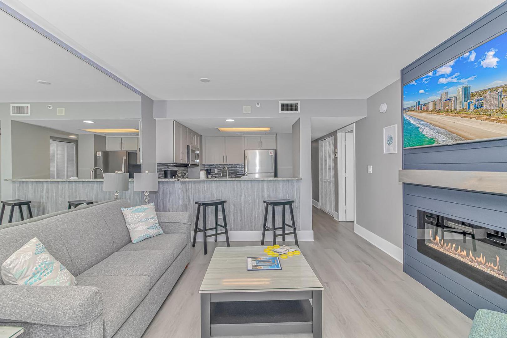 Newly Renovated, Oceanfront, 2 Bedroom - Atlantica 452 Myrtle Beach
