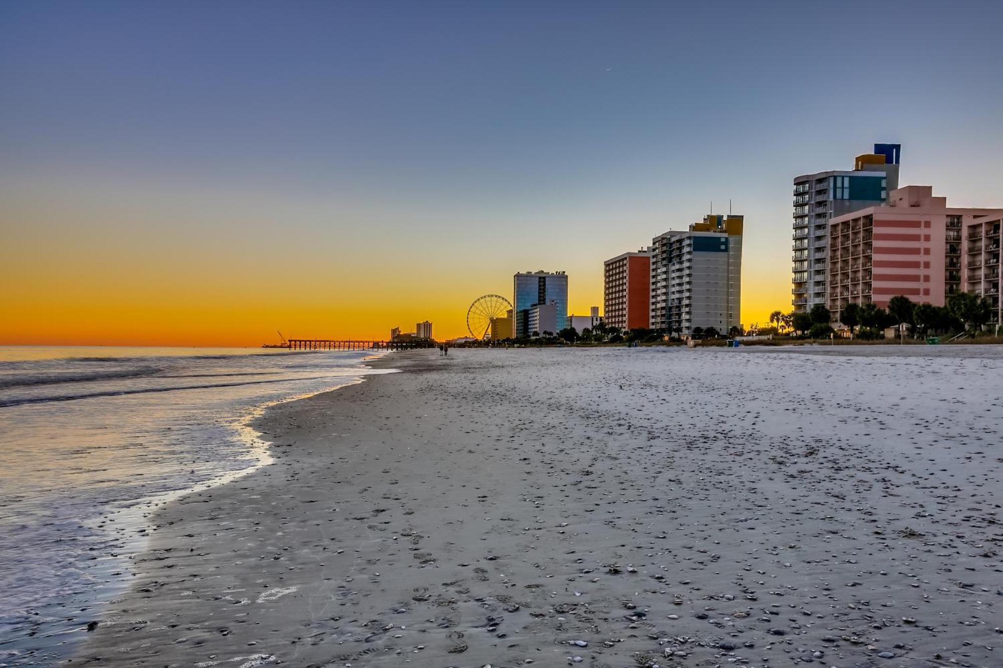 Dream Vacation Home, Direct Ocean Front At Downtown On The 14th Floor Apartment Myrtle Beach
