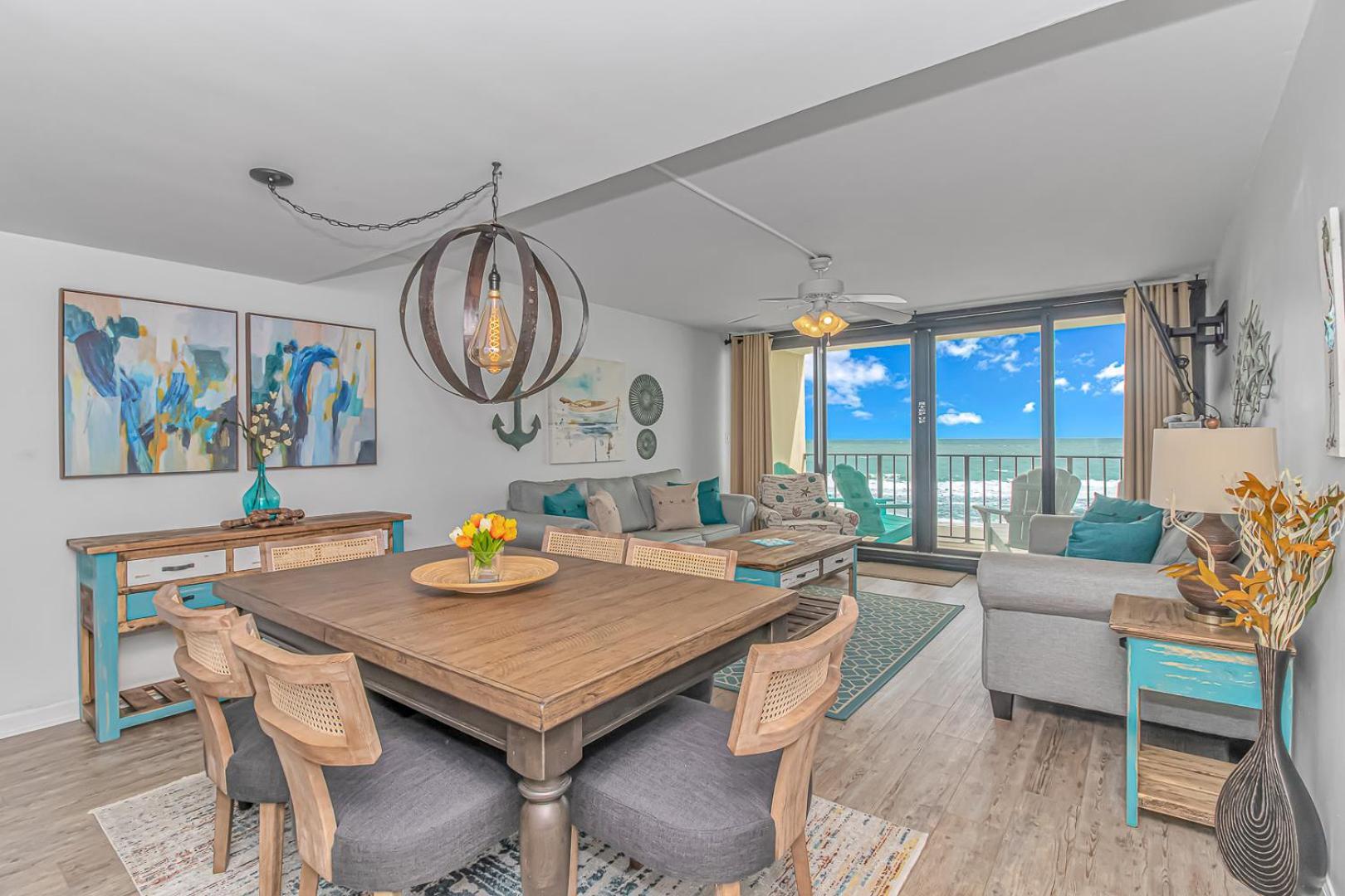 Beautifully Updated 2 Bedroom Oceanfront Suite- With Gaming System And More! Horizon East 104 Myrtle Beach