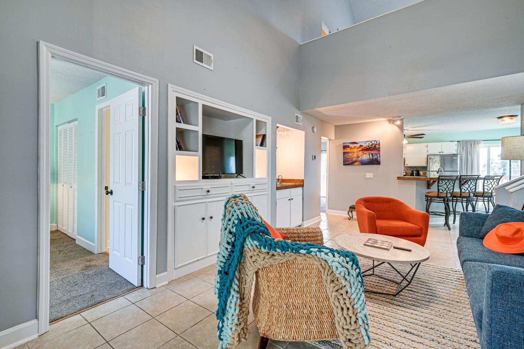 Apartment Surfside With Balconies 1 Mi To Ocean! Myrtle Beach