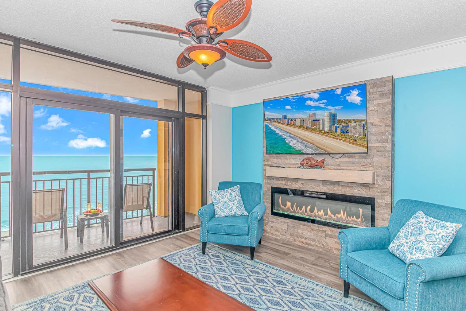 Stunning Double Balcony- Oceanfront 2 Bedroom, 2 Bath- Anderson Ocean Club 905 Holiday home