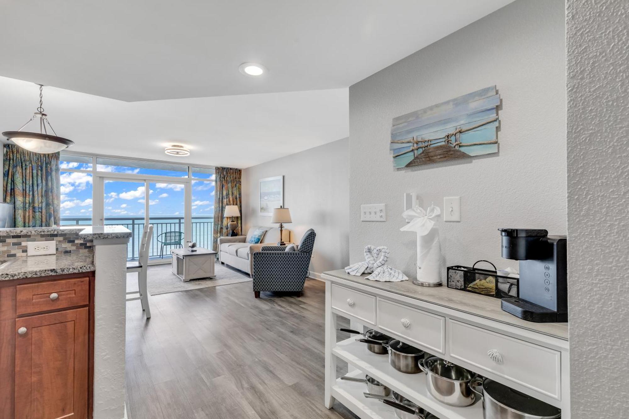 Apartment Ocean View 1br With Private Balcony Myrtle Beach