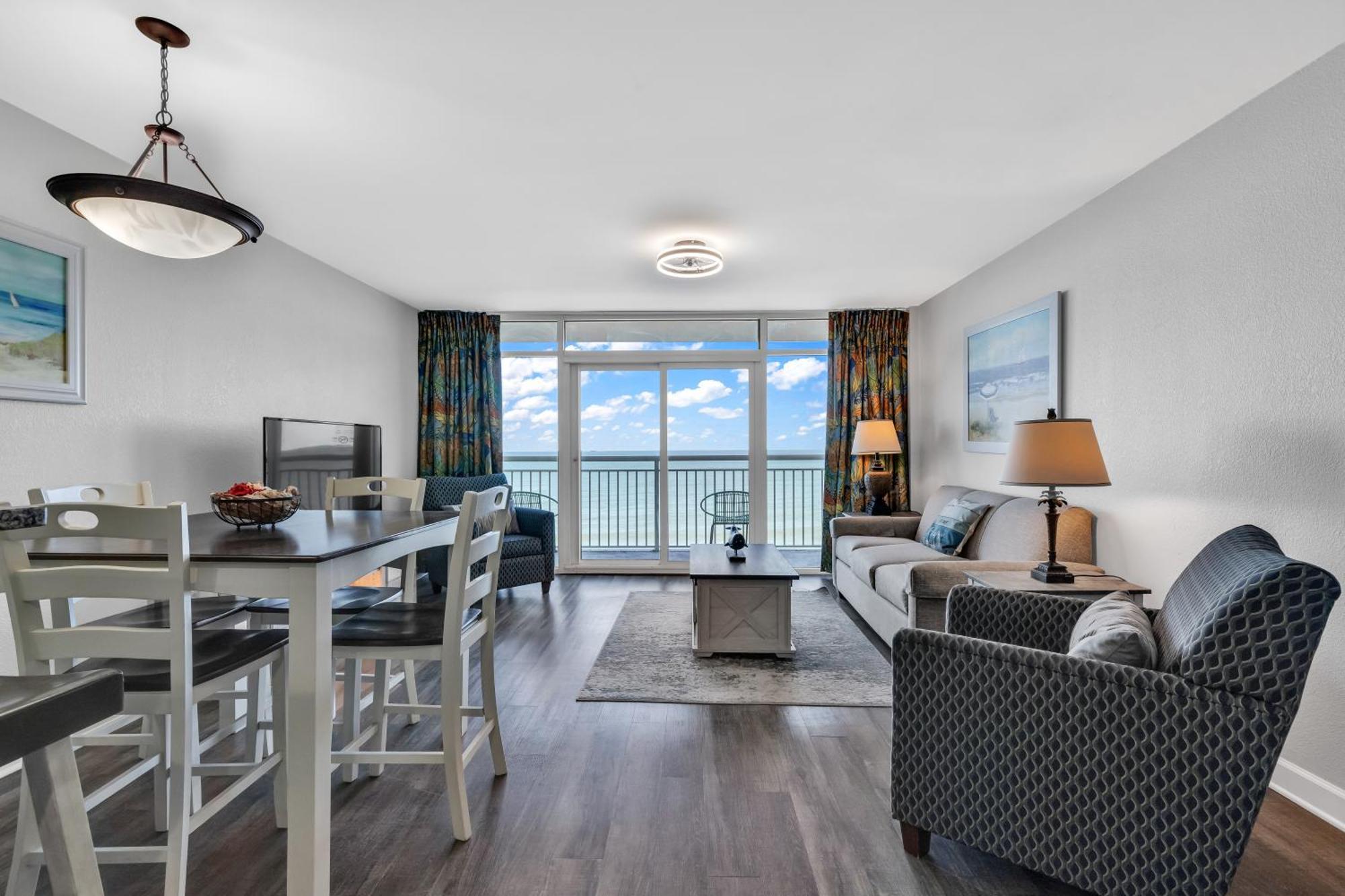 Ocean View 1br With Private Balcony Apartment Myrtle Beach