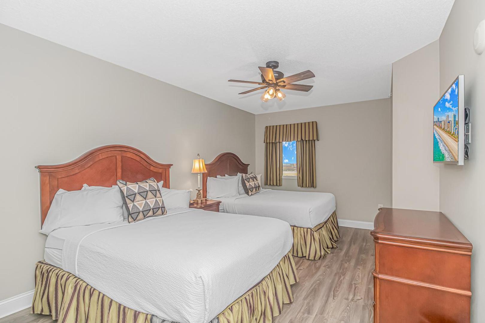 Stunning Double Balcony- Oceanfront 2 Bedroom, 2 Bath- Anderson Ocean Club 905 Myrtle Beach