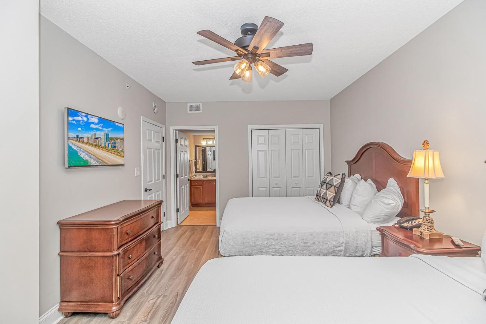 Stunning Double Balcony- Oceanfront 2 Bedroom, 2 Bath- Anderson Ocean Club 905 *