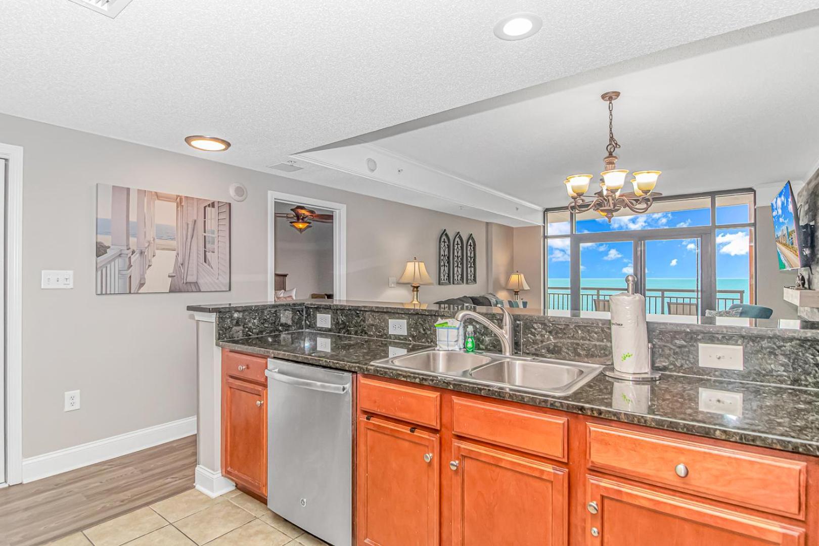 Stunning Double Balcony- Oceanfront 2 Bedroom, 2 Bath- Anderson Ocean Club 905 Holiday home