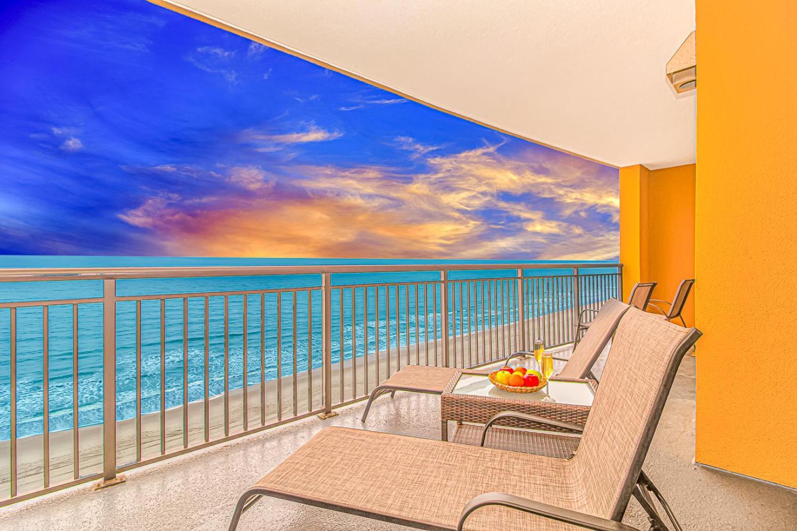 Stunning Double Balcony- Oceanfront 2 Bedroom, 2 Bath- Anderson Ocean Club 905
