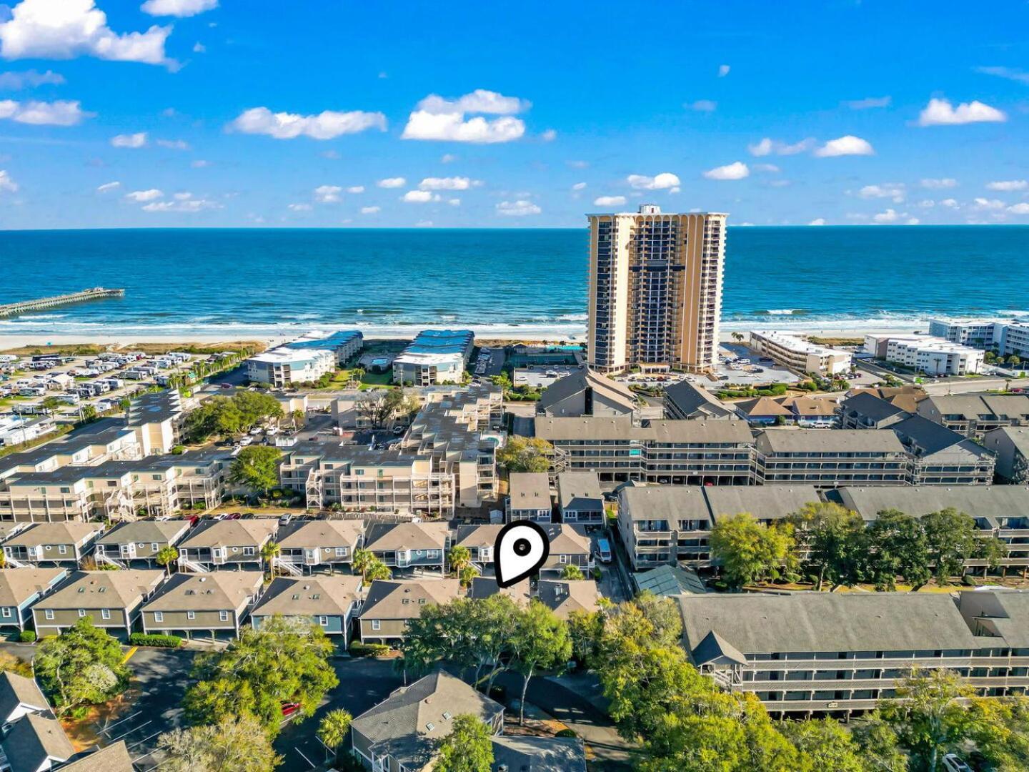 Two Bedroom House With Community Pool! Walk To The Beach! 299 Arrowhead Road * Myrtle Beach